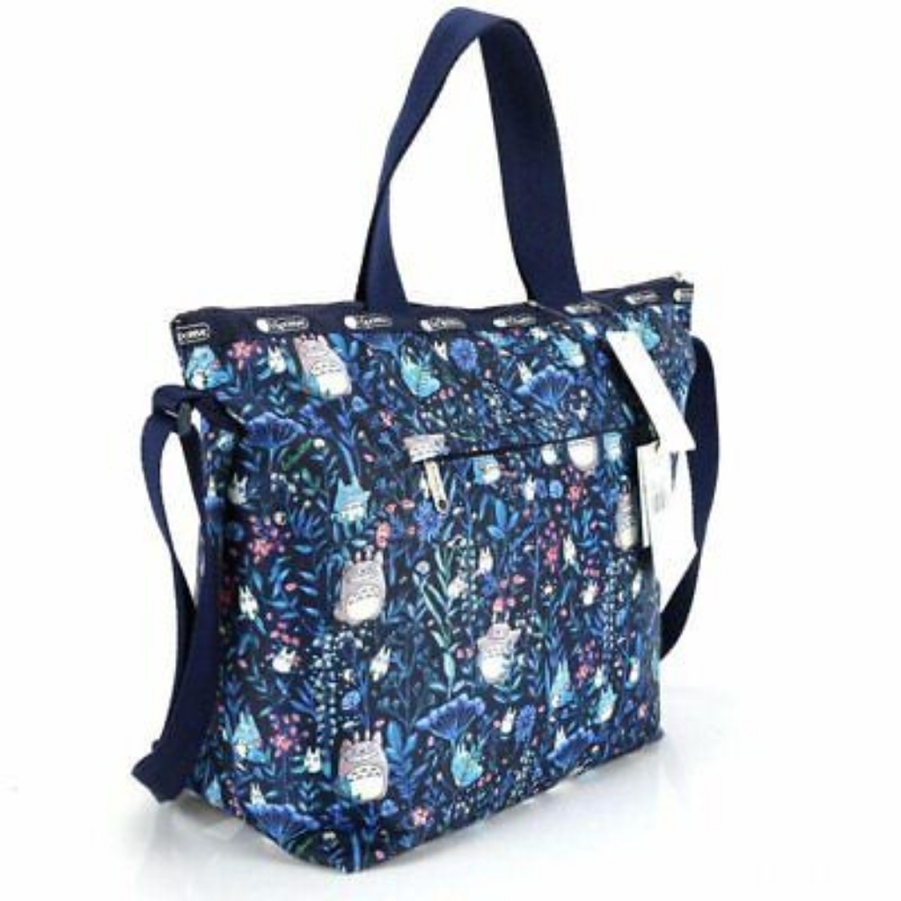 LeSportSac Totoro Collaborati Limited Edition Classic Deluxe Easy Carry Tote NEW